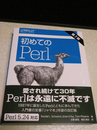 「初めてのPerl 第7版」